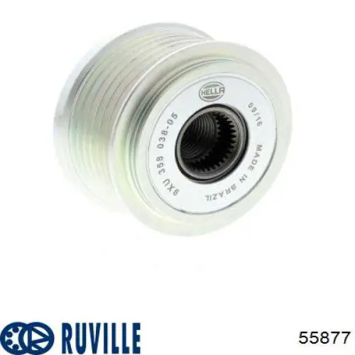 Poleas juego de piezas Fiat Bravo 2 198