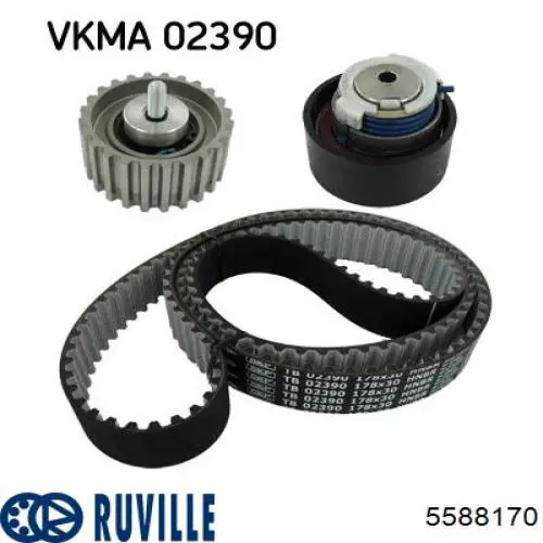 5588170 Ruville kit correa de distribución