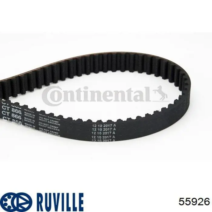 55926 Ruville rodillo, correa trapecial poli v