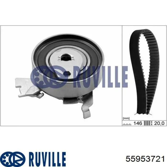 Kit correa de distribución Peugeot Partner 1 5F