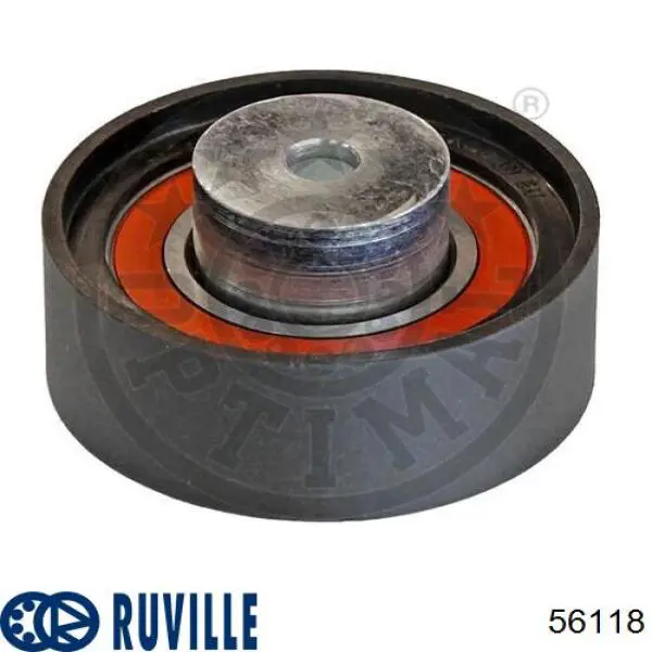 56118 Ruville rodillo, correa trapecial poli v