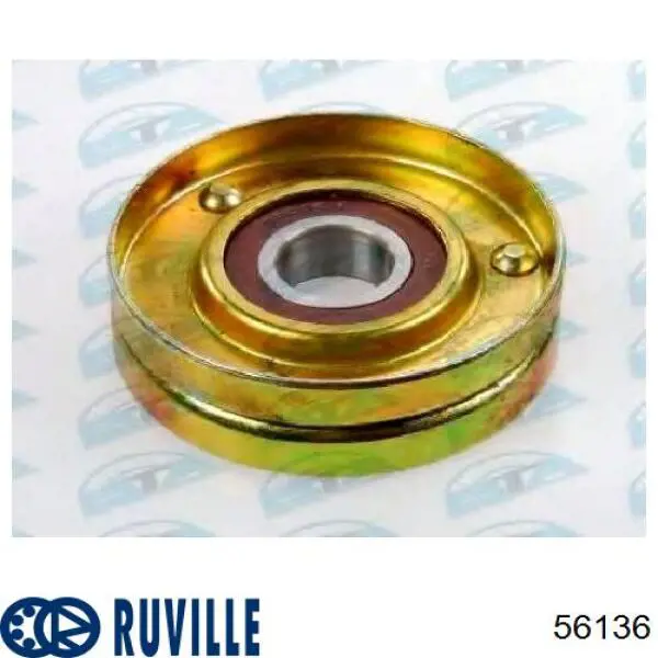 56136 Ruville rodillo, correa trapecial poli v