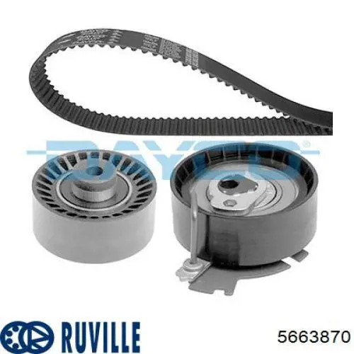 5663870 Ruville kit de distribución