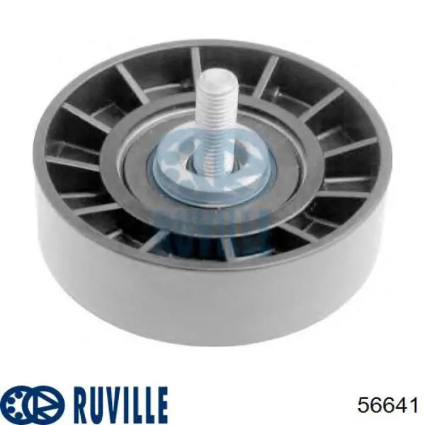 56641 Ruville rodillo, correa trapecial poli v