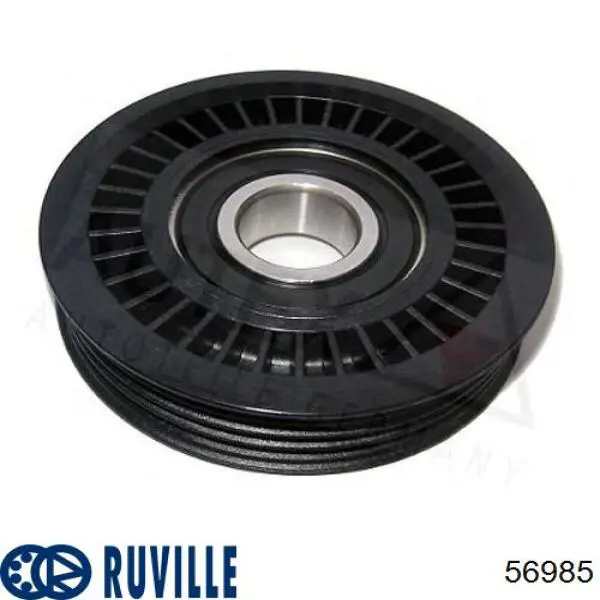 56985 Ruville rodillo, correa trapecial poli v