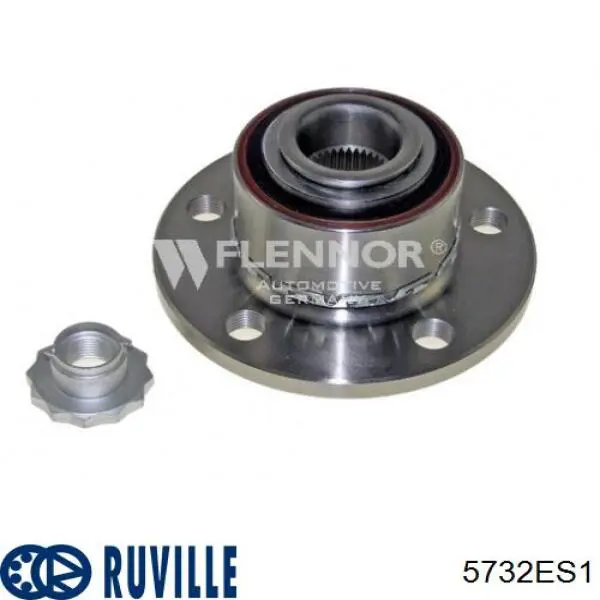 Cubo de rueda delantero Seat Ibiza 5 KJ1, KJG