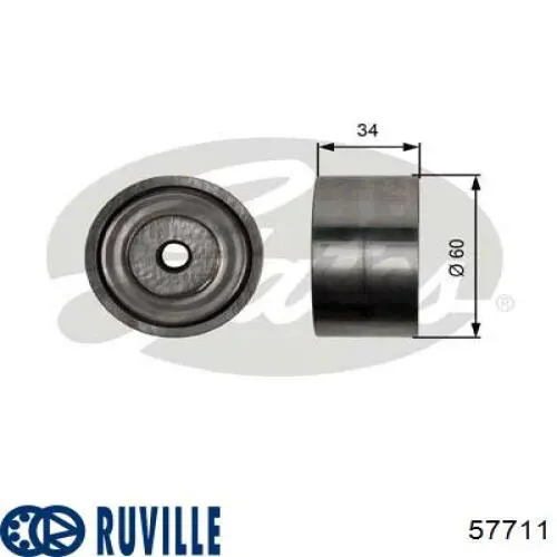 Polea correa distribución 9513167J11000 Suzuki