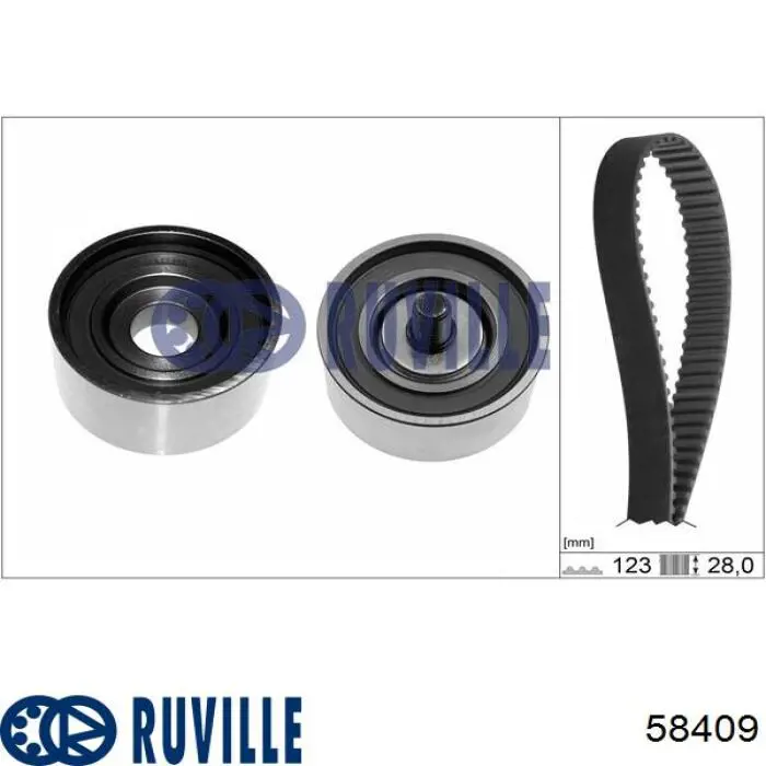 Rodillo intermedio de correa dentada Hyundai Sonata V sedán comprar en España