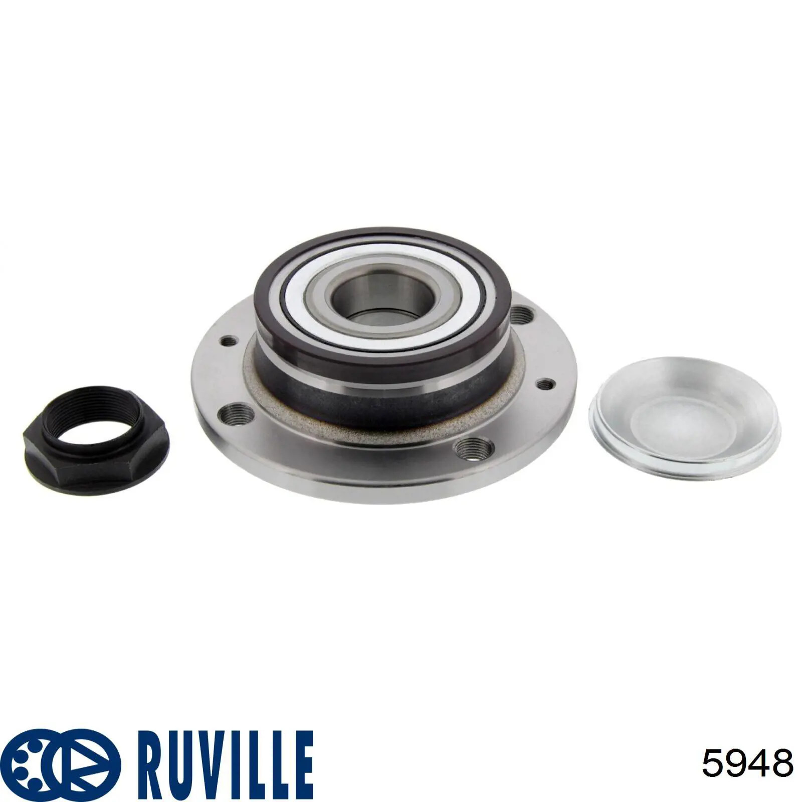 Cubo de rueda trasero Citroen Berlingo B9