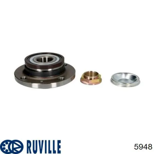 Cubo de rueda trasero Citroen Berlingo B9