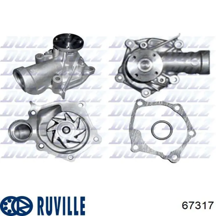 67317 Ruville bomba de agua