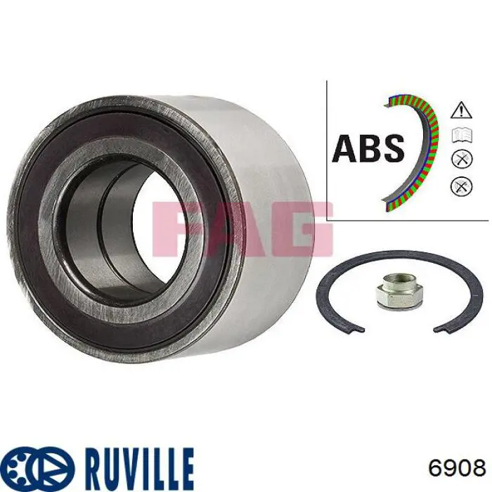 Cojinete de rueda delantero Toyota Celica T16