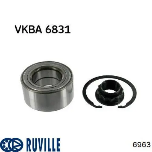 Cojinete de rueda delantero Toyota Corolla E12