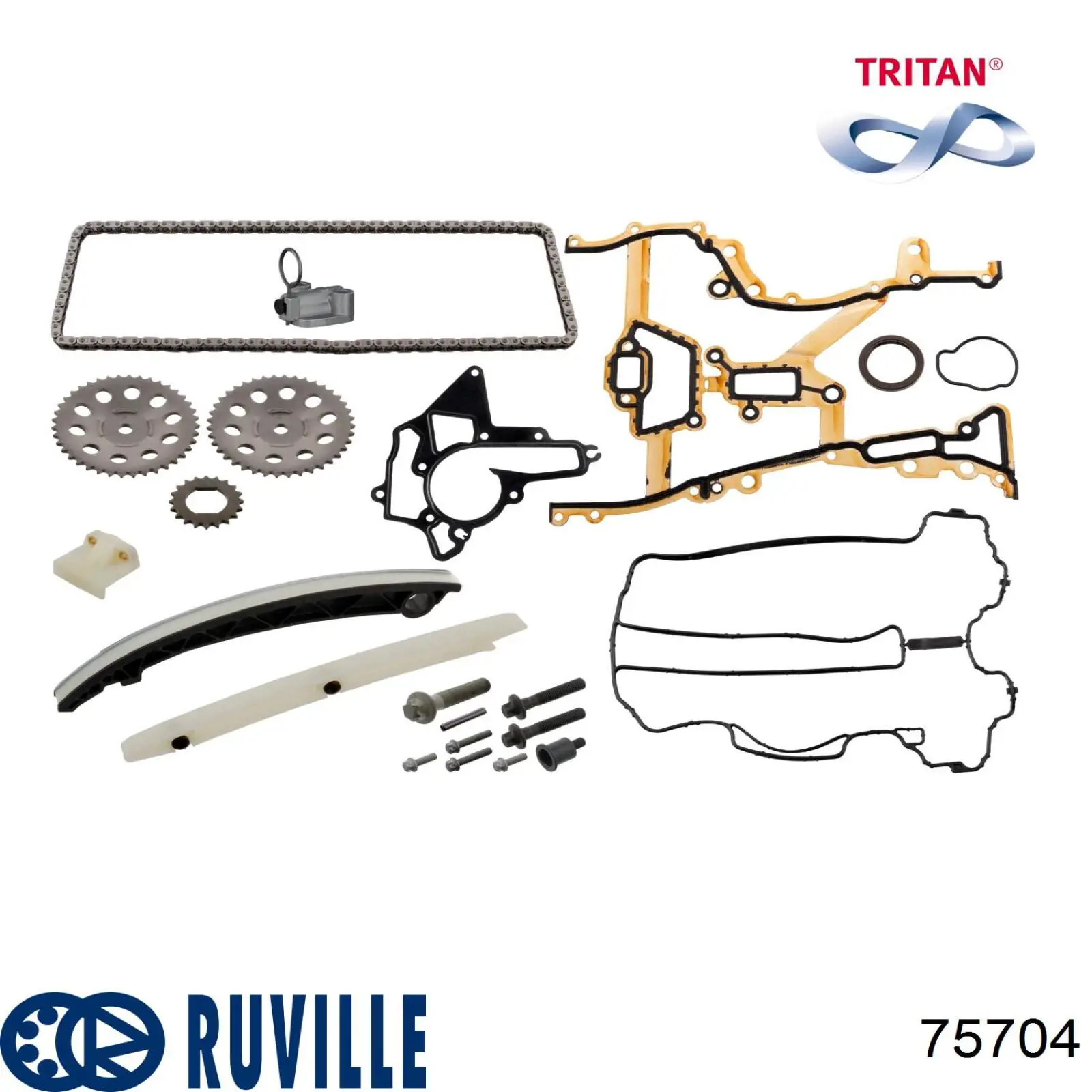 75704 Ruville junta homocinética exterior delantera