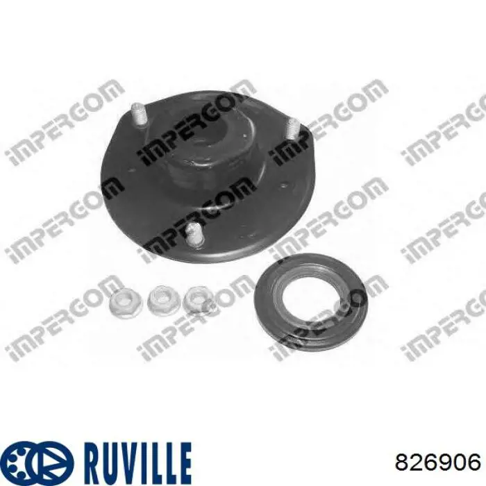 Comprar 57393 Metalcaucho Soporte del amortiguador delantero izquierdo