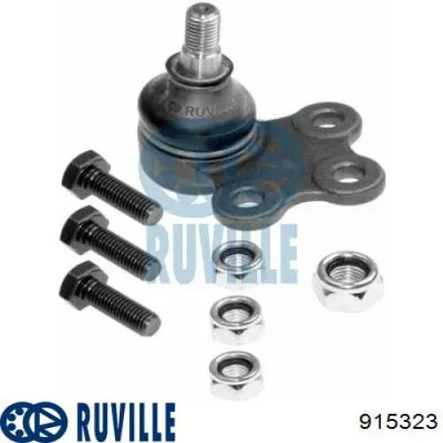 Rótula inferior de suspensión 915323 Ruville