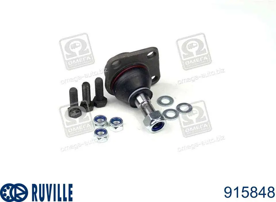 915848 Ruville Rótula inferior de suspensión