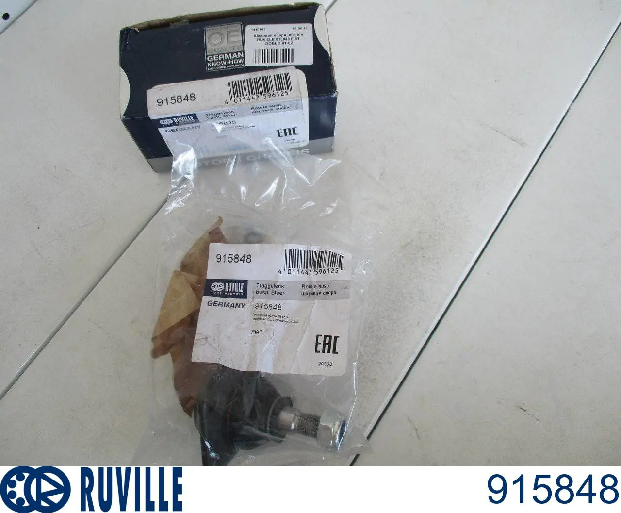 Rótula inferior de suspensión Ruville 915848 precio, desde 13,58 EUR
