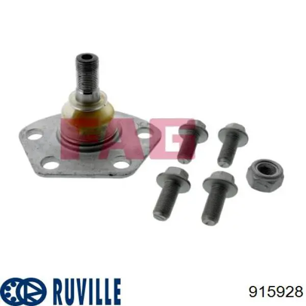 915928 Ruville Rótula inferior de suspensión