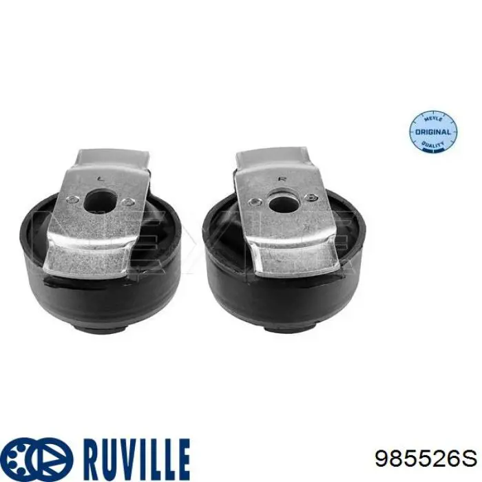 985526S Ruville suspensión, cuerpo del eje trasero