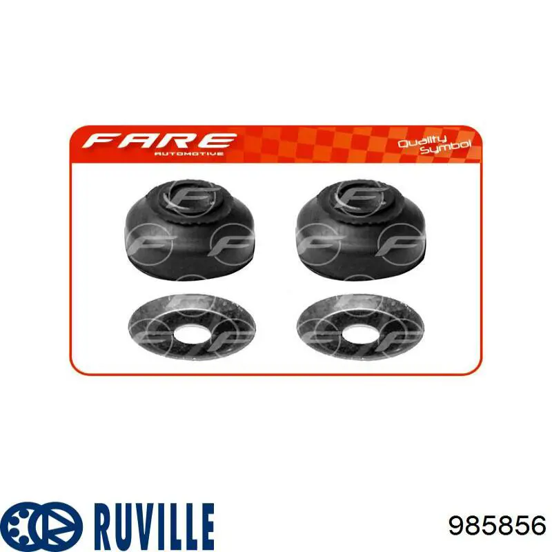 985856 Ruville soporte de estabilizador delantero exterior