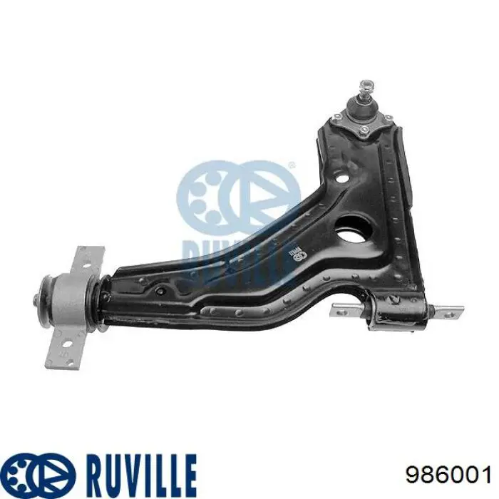 986001 Ruville silentblock de suspensión delantero inferior