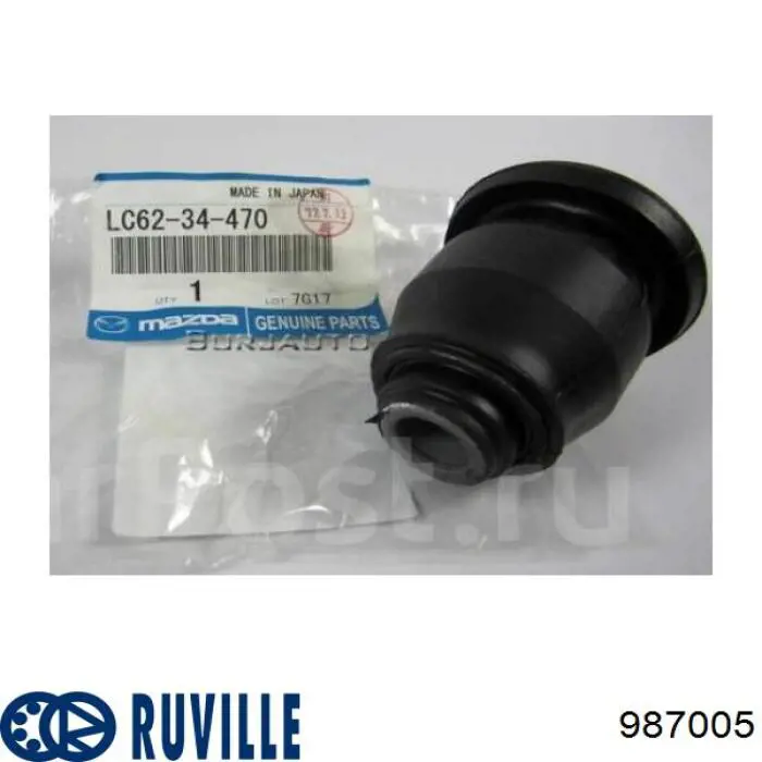 987005 Ruville silentblock de suspensión delantero inferior