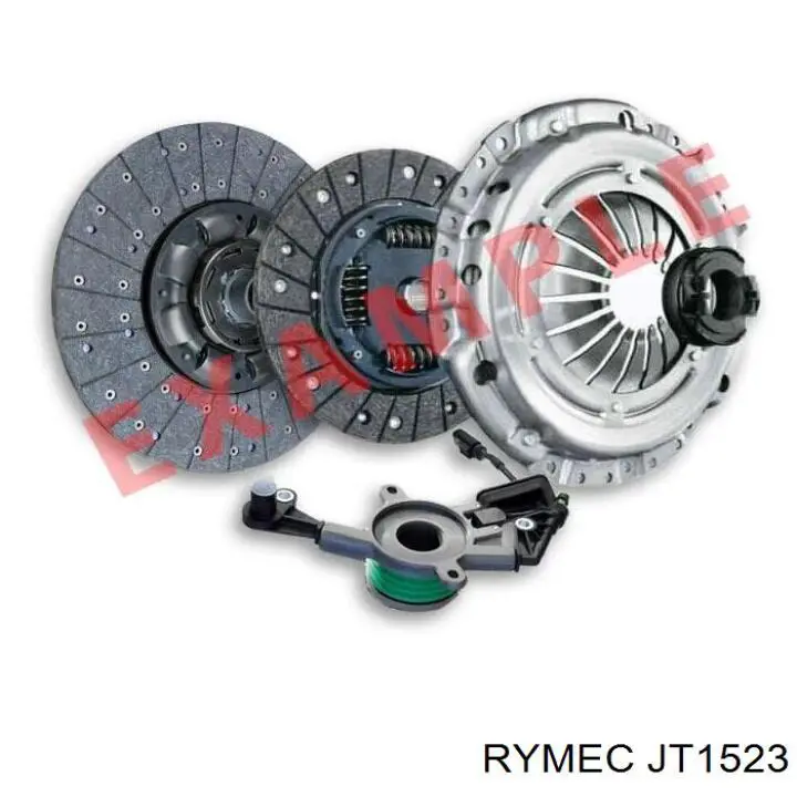 JT1523 Rymec kit de embrague (3 partes)