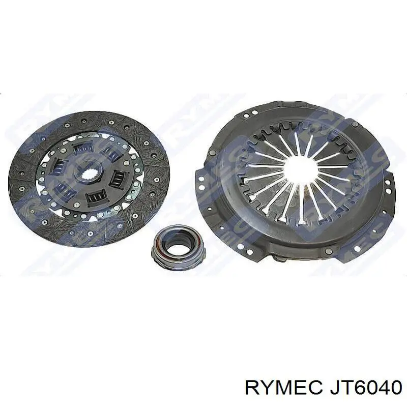 JT6040 Rymec kit de embrague (3 partes)