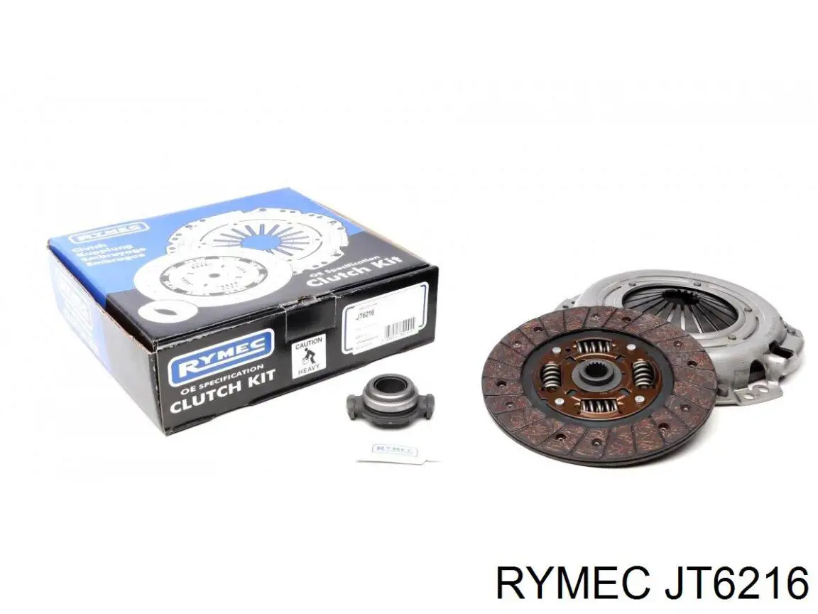 JT6216 Rymec kit de embrague (3 partes)