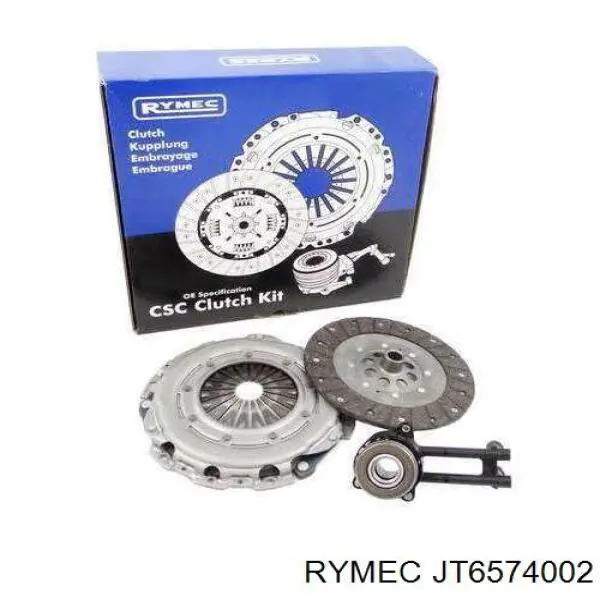 JT6574002 Rymec kit de embrague (3 partes)