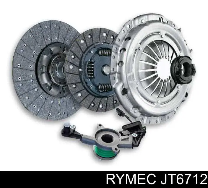 JT6712 Rymec kit de embrague (3 partes)