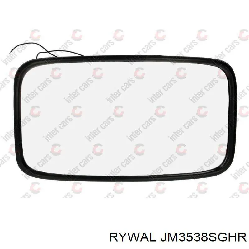 JM3538SGHR Rywal cristal de espejo retrovisor exterior izquierdo