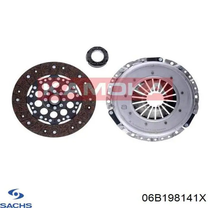 Kit de embrague (3 partes) 134774 NK