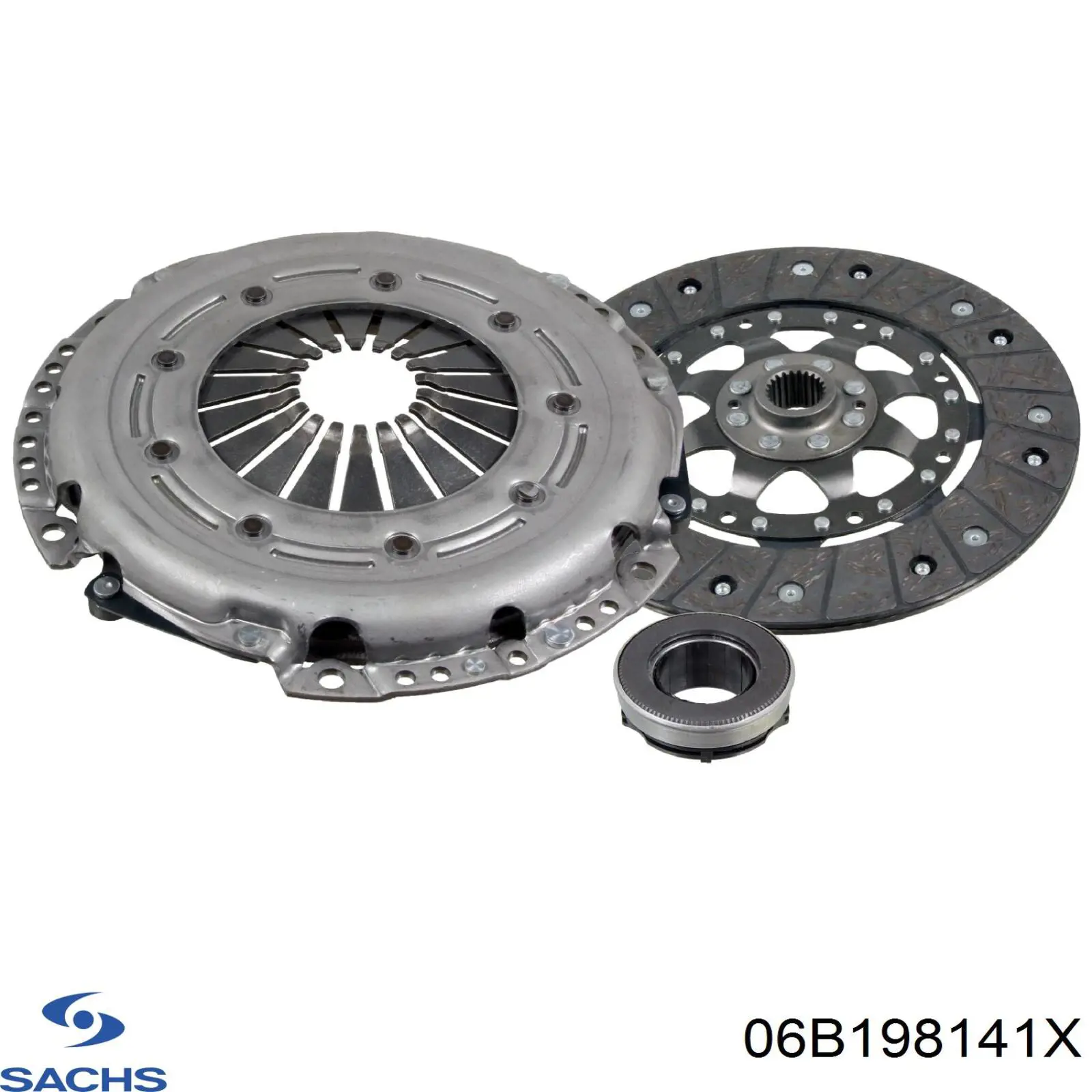 Kit de embrague (3 partes) 134774 NK