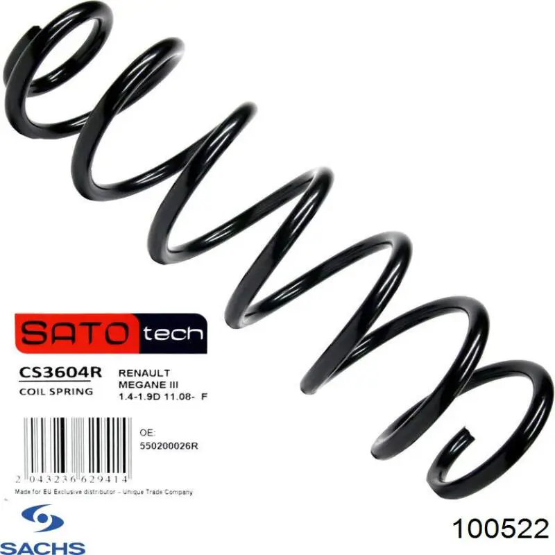Amortiguadores Sachs 100522 precio, desde 37,49 EUR