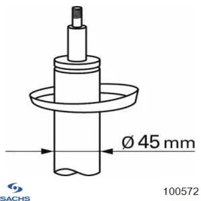 Amortiguadores Sachs 100572 precio, desde 44,66 EUR