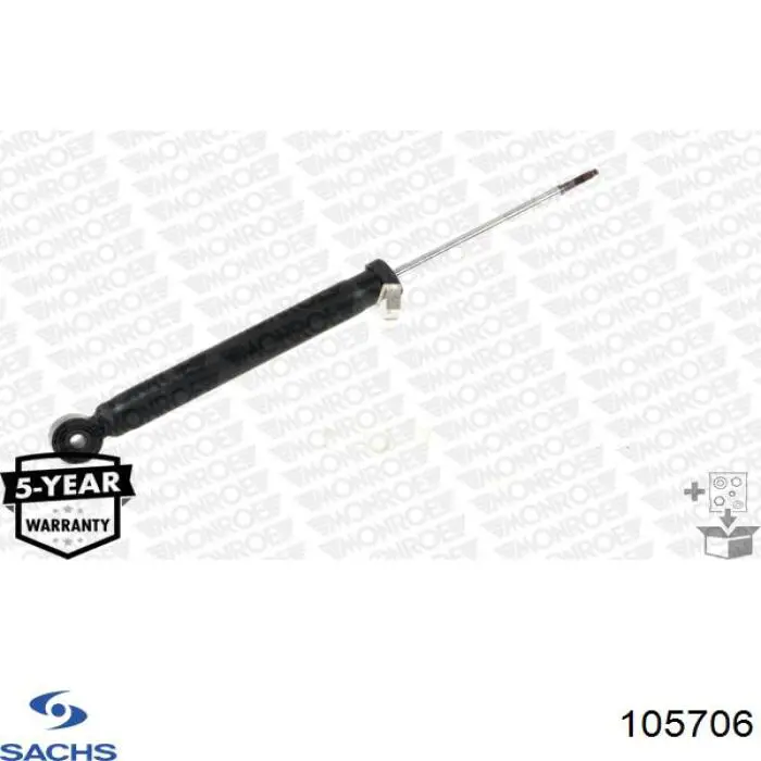 105706 Sachs amortiguador trasero