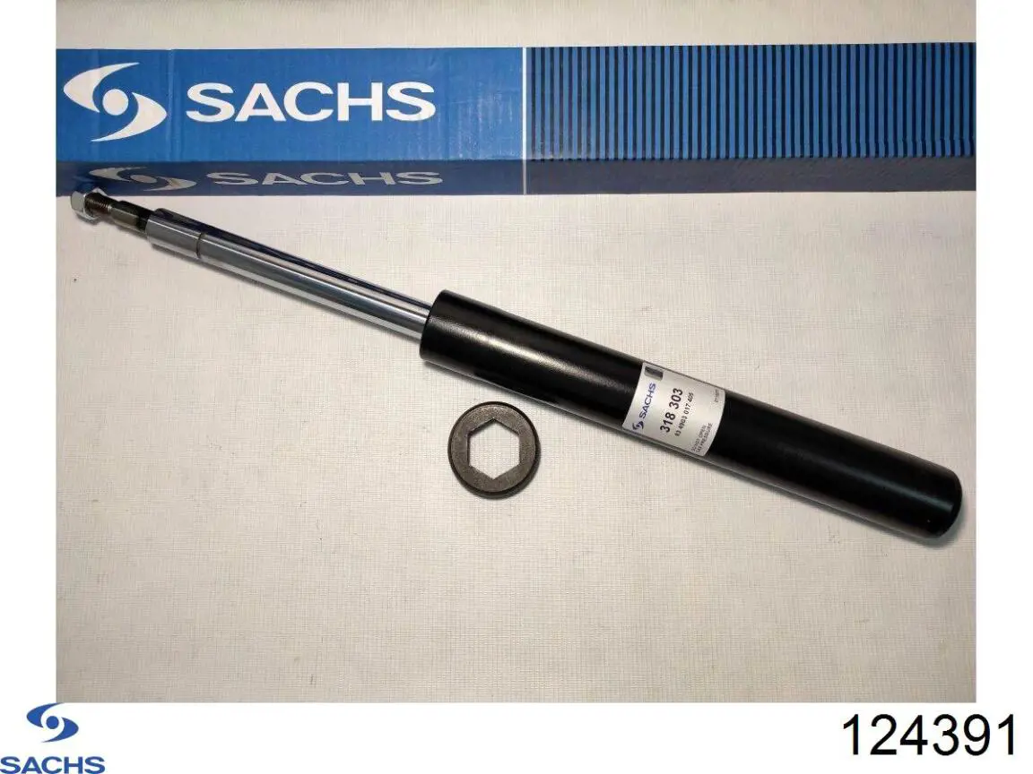 Amortiguador trasero Sachs 124391 precio, desde 34,74 EUR