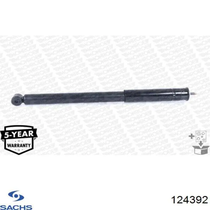 Amortiguadores Sachs 124392 precio, desde 76,83 EUR