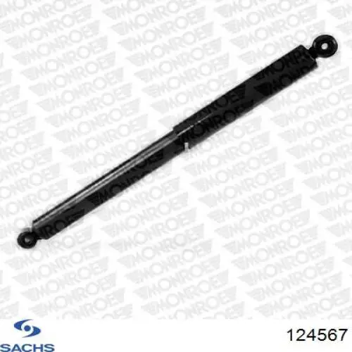Amortiguador trasero Sachs 124567 precio, desde 105,95 EUR