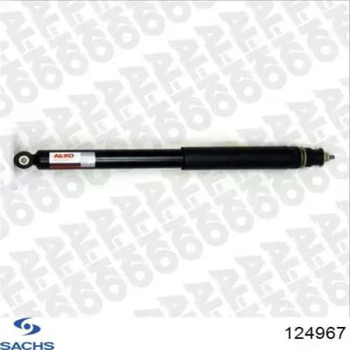 Amortiguador trasero Sachs 124967 precio, desde 60,33 EUR