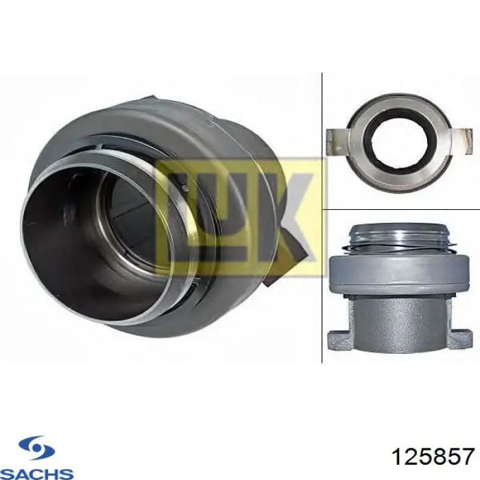 125 857 Sachs amortiguador delantero