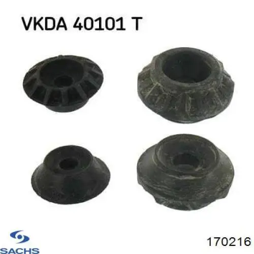 Amortiguador trasero Sachs 170216 precio, desde 54,28 EUR