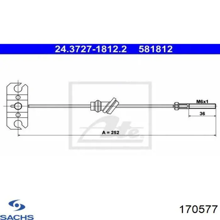 Amortiguadores Sachs 170577 precio, desde 24,99 EUR