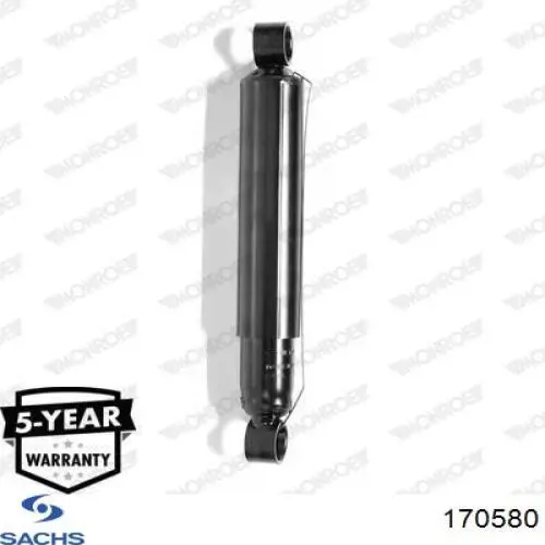 Amortiguador trasero Sachs 170580 precio, desde 30,50 EUR