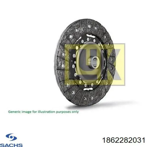 Disco de embrague Sachs 1862282031 precio, desde 39,80 EUR