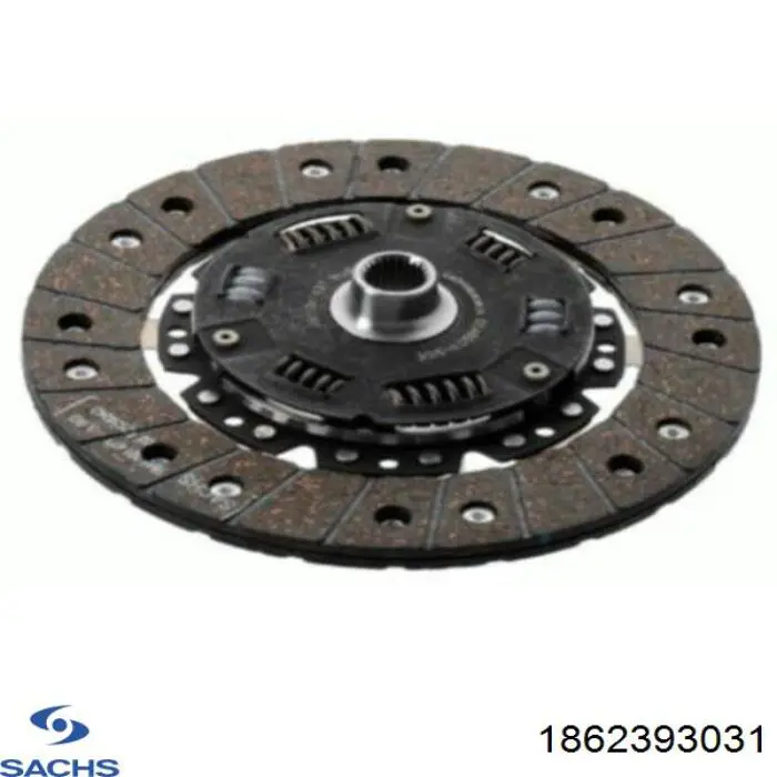 Disco de embrague 1862393031 Sachs