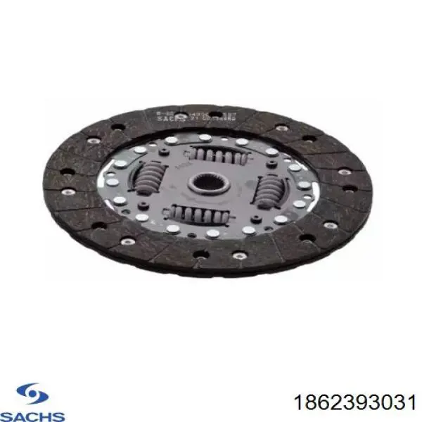 Embrague de disco Sachs 1862393031