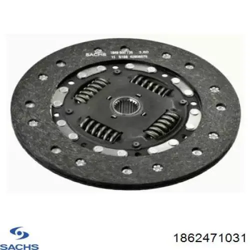 Disco de embrague 074141031KX VAG